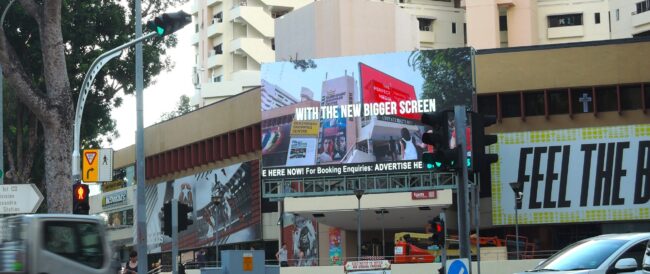 The Perfect Media LED Screen_Queensway Shopping Centre_Alexandra Road_Queenstown_Singapore_DOOH_2025